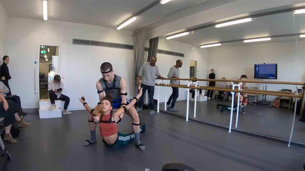 Kuwait Calling: motion-capture development in the rehearsal studio